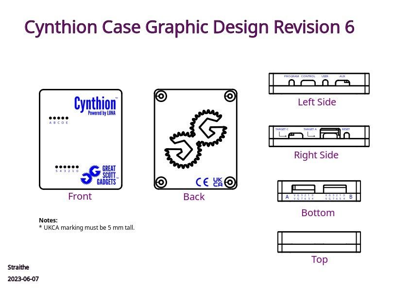 Cynthion Enclosure Technical Drawing